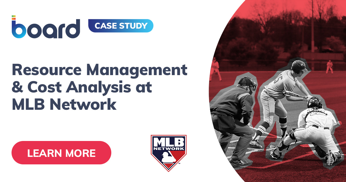 Resource Management & Cost Analysis at MLB Network