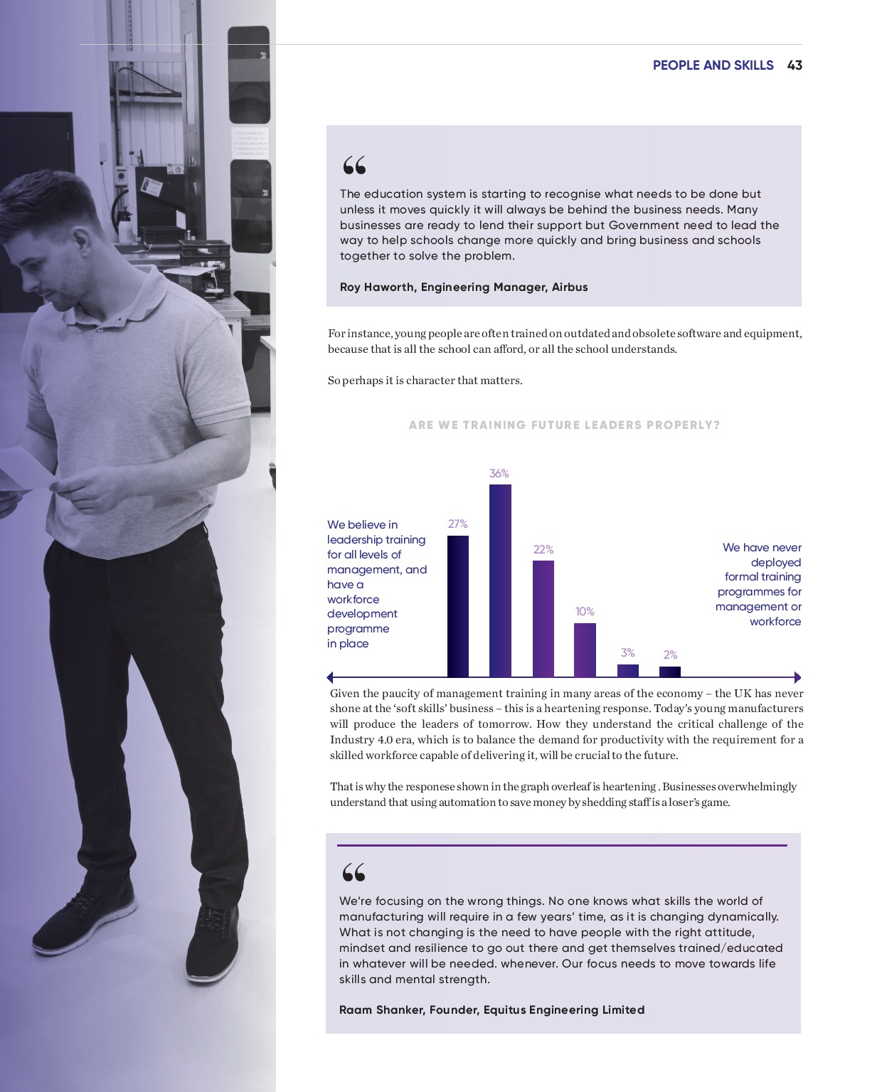 Annual Manufacturing Report 2020 | Page 43