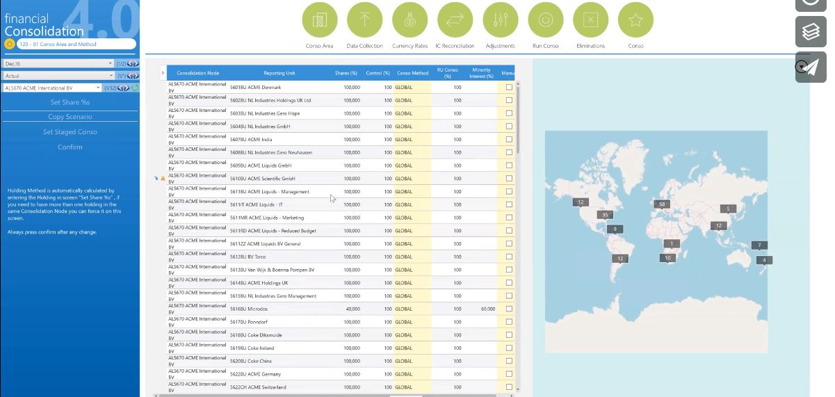 Afbeelding van Board Financial Consolidation tools.