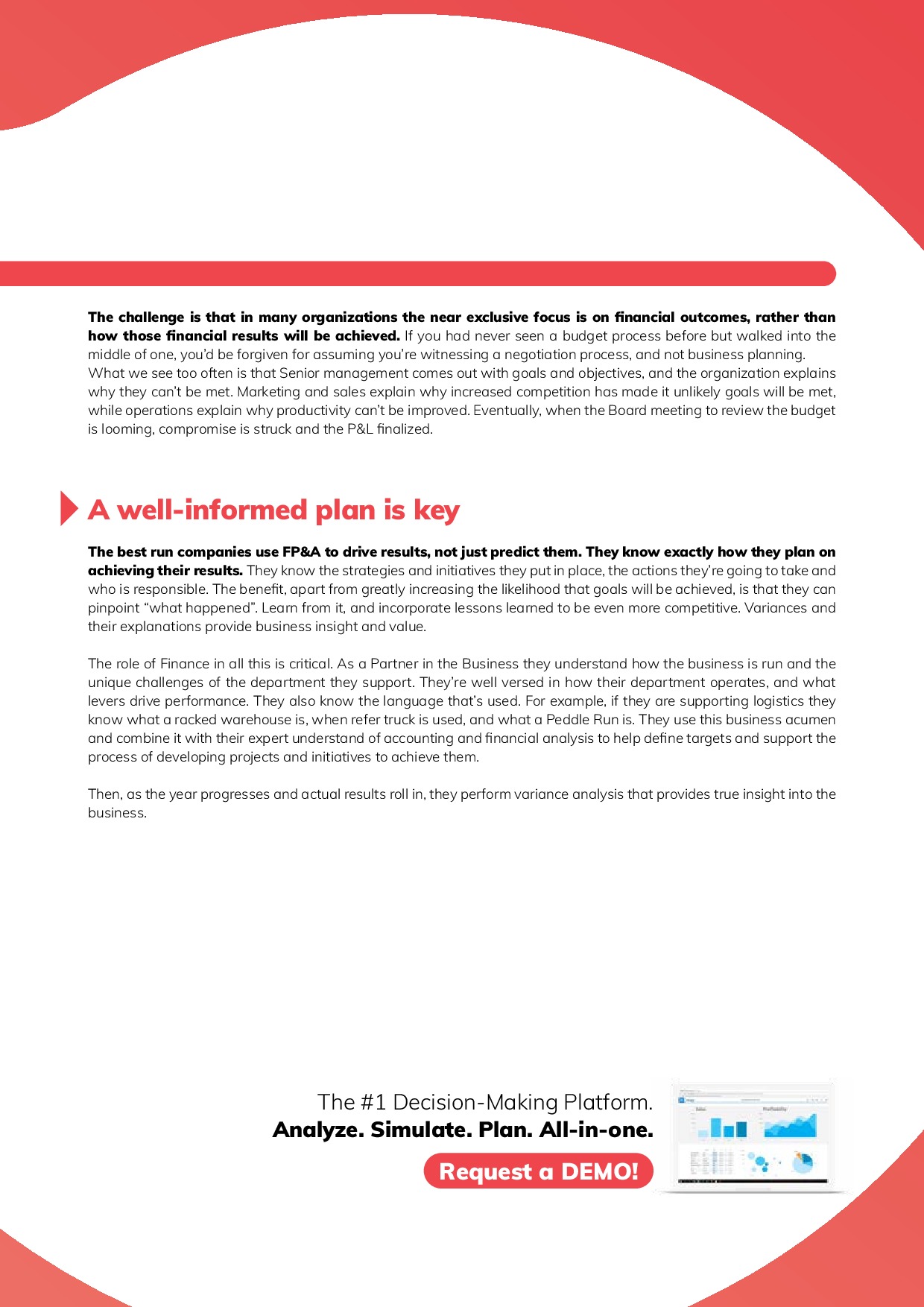 12 Best Practices in FP&A | Page 11