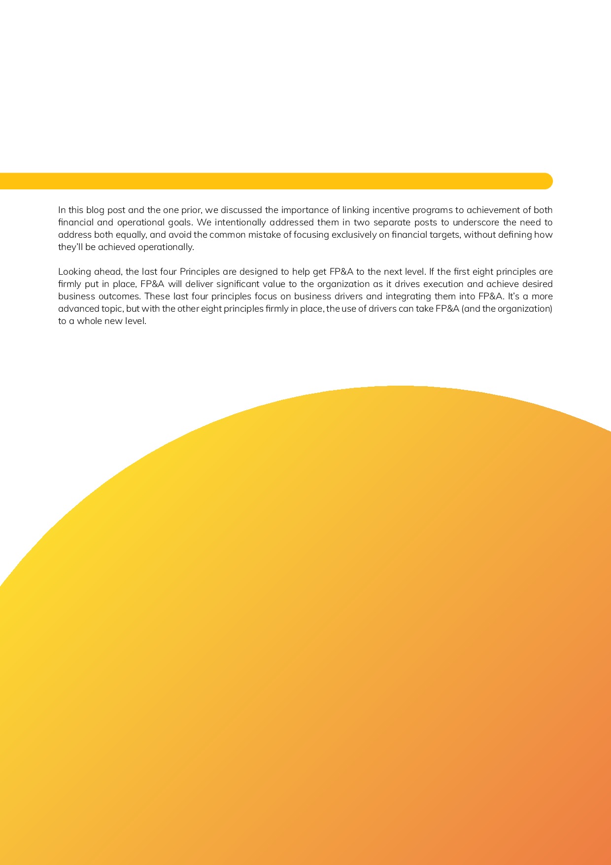 12 Best Practices in FP&A | Page 19