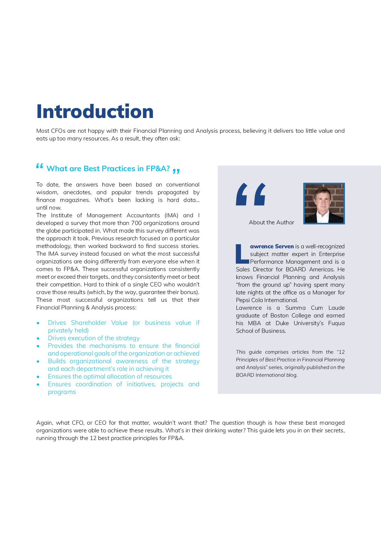 12 Best Practices in FP&A | Page 3