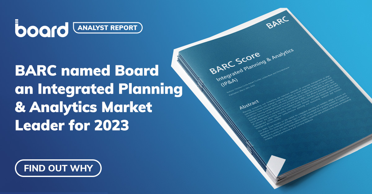 BARC Score: Integrated Planning & Analytics (IP&A) 2023