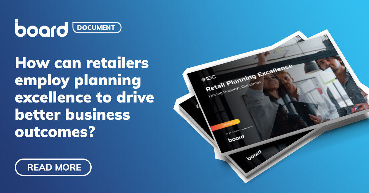 IDC InfoBrief Retail Planning Excellence