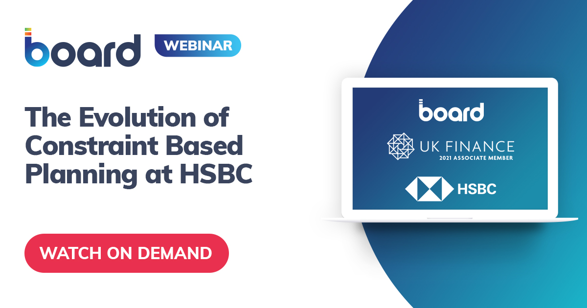 The Evolution of Constraint Based Planning at HSBC | Board