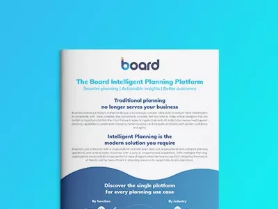 The Board Intelligent Planning Platform