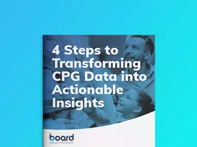 CPGデータを実用的な洞察に変換するための4つのステップ