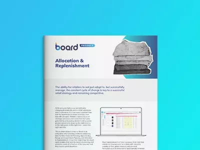 Board für Allocation &amp; Replenishment