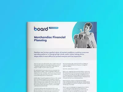 Board for Merchandise Financial Planning