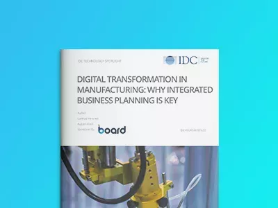 IDC – Digitale Transformation im Bereich Manufacturing