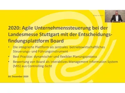 Planungsfachkonferenz Horváth &amp; Partners 2020: Agile Unternehmenssteuerung bei der Landesmesse Stuttgart