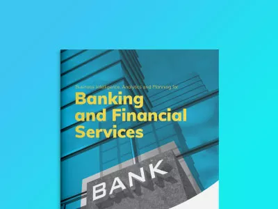 銀行と金融サービス業向けのビジネスインテリジェンス、分析および計画