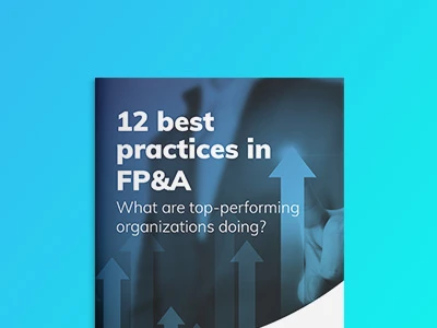 12 best practices in FP&amp;A
