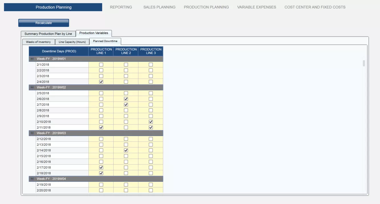 Manufacturing and Distribution Planning Image 3