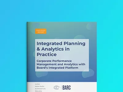 BARC - Integrated Planning &amp; Analytics in Practice