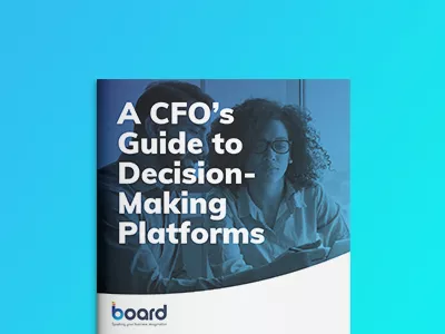 CFO-Leitfaden für moderne Entscheidungsfindungs-Plattformen