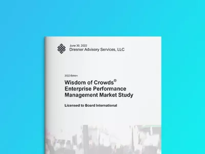 Dresner Advisory - 2021 EPM(業績管理）市場調査