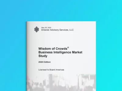 Dresner Advisory – Business Intelligence Marktstudie 2020