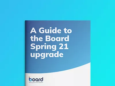 Board Spring 2021 Upgrade Guide
