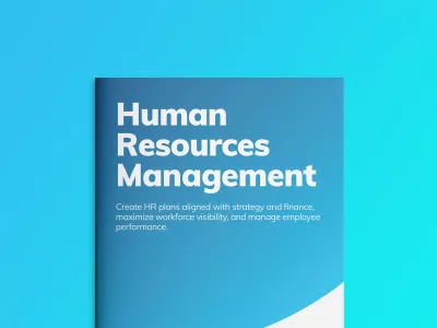 Human Resources Management – Broschüre