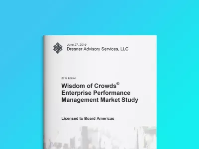 Dresner Advisory – Enterprise Performance Management Marktstudie 2019