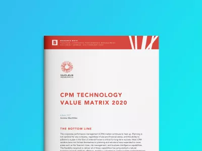 Nucleus Research: CPM Value Matrix 2020
