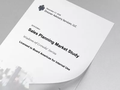 board sales planning and dresner advisory Dresner Advisory - Sales Planning Market Study