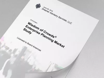 2018 Enterprise Planning市場調査 - Dresner Advisory