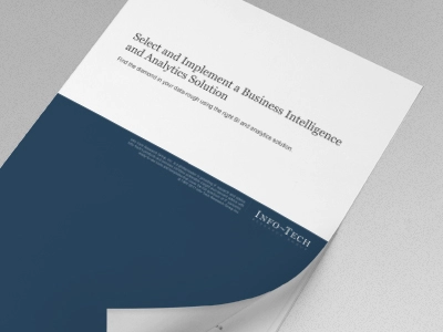 Info-Tech - BI and Analytics Solution - Vendor Landscape