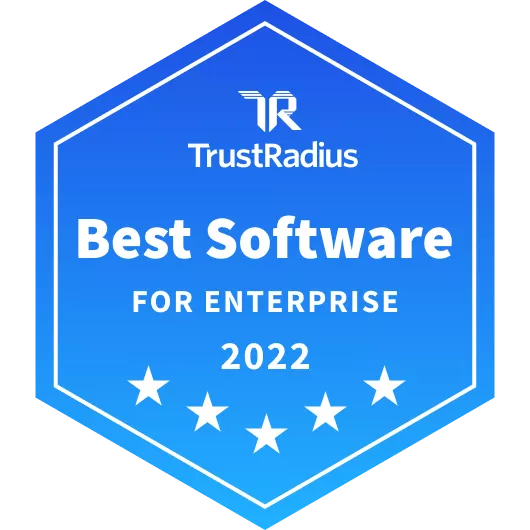 TrustRadius Best Software Enterprise 2022