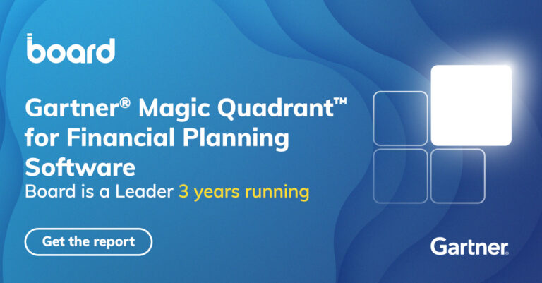 Board reconnu comme un des Leaders dans le Gartner Magic Quadrant™ 2024 concernant les logiciels de planification financière et ce, pour trois années consécutives.