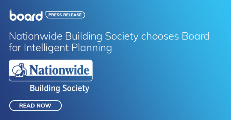 Nationwide Building Society sceglie Board per una pianificazione intelligente.