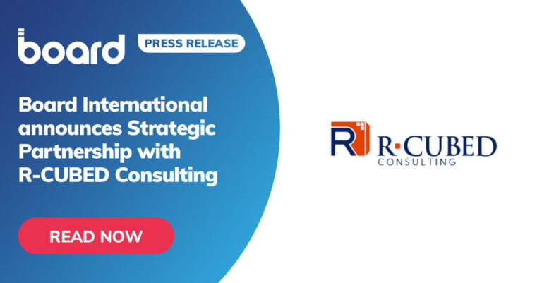 Board International announces Strategic Partnership with R-CUBED Consulting