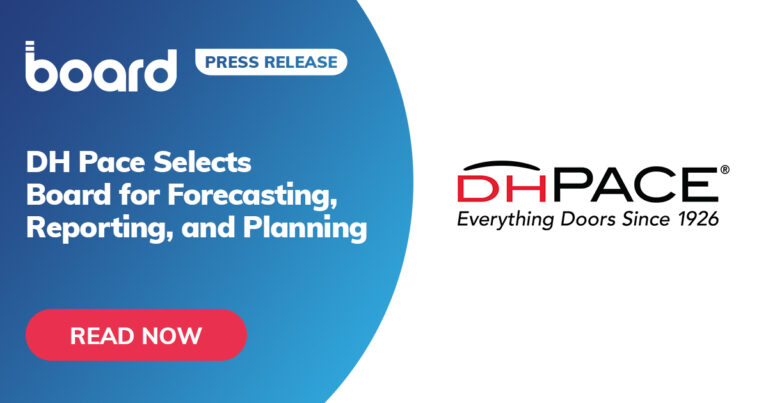 D.H. Pace selects Board for Forecasting, Reporting, and Planning