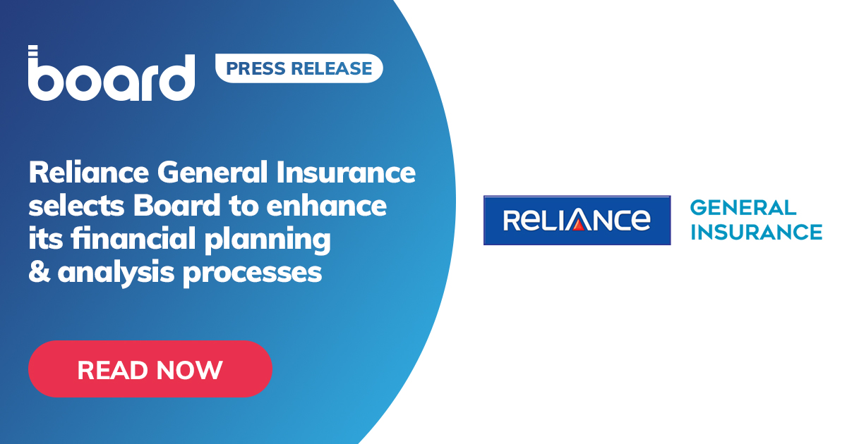 Reliance General Insurance wählt Board zur Verbesserung von Finanzplanung und -analyse