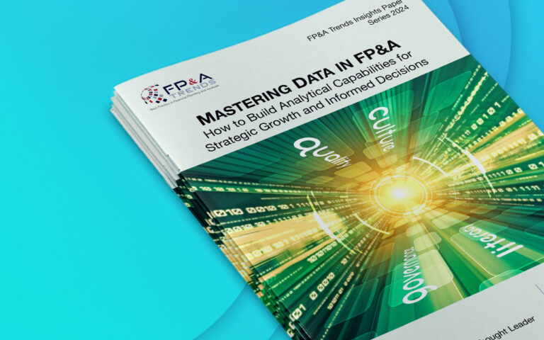 Mastering Data in FP&A eBook cover