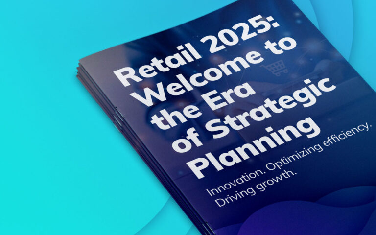 Retail 2025: Welcome to the era of strategic planning eBook cover