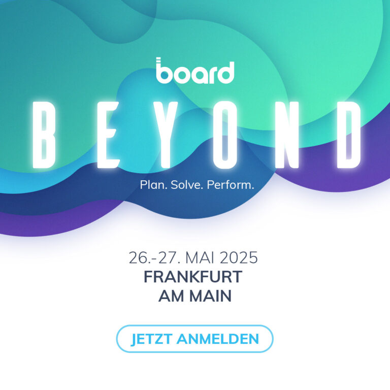 Planung in herausfordernden Zeiten – Board lädt zu Board Beyond 2025 in Frankfurt ein