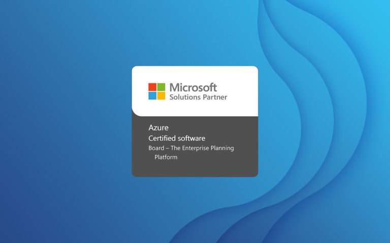 Board Achieves Microsoft Solutions Partner Designation with Azure Certified Software for its Enterprise Planning Platform