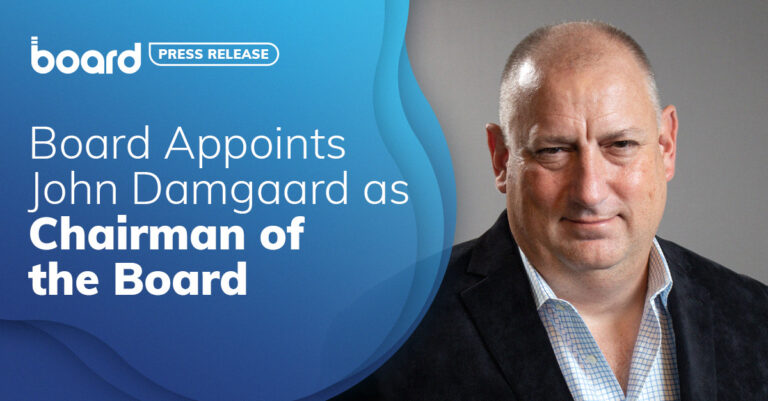 Board Appoints John Damgaard as Chairman of the Board