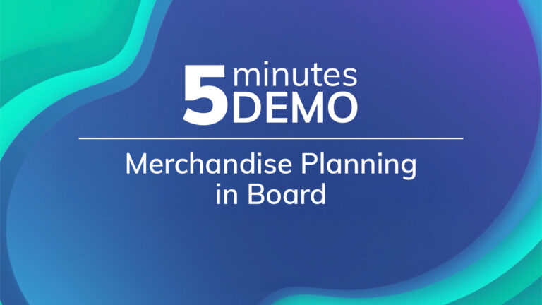 Merchandise Planning Demo