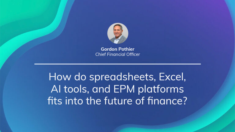 Beyond Excel: AI, EPM & the Future of Finance